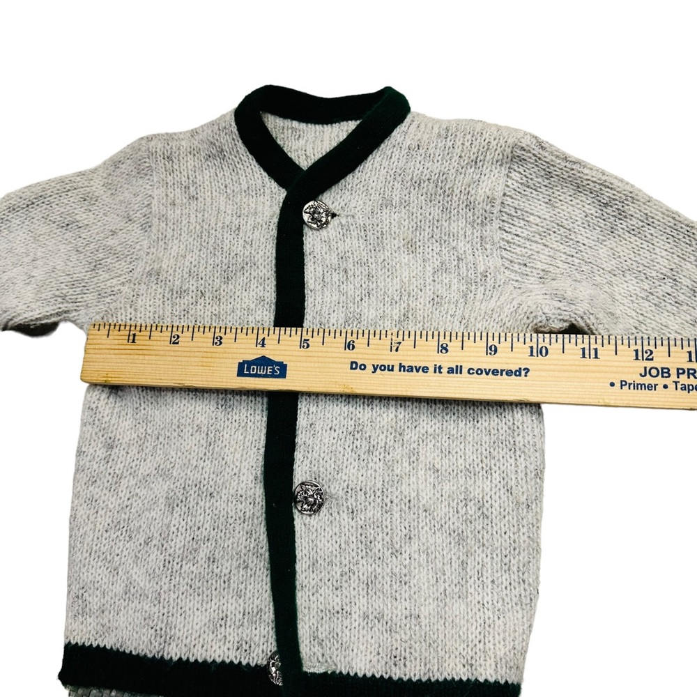 Authentic German Leather Ledenhosen & Wool Sweater - Picture 8 of 9